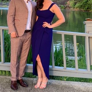 XSCAPE Blue Evening wear/Cocktail wear Dress